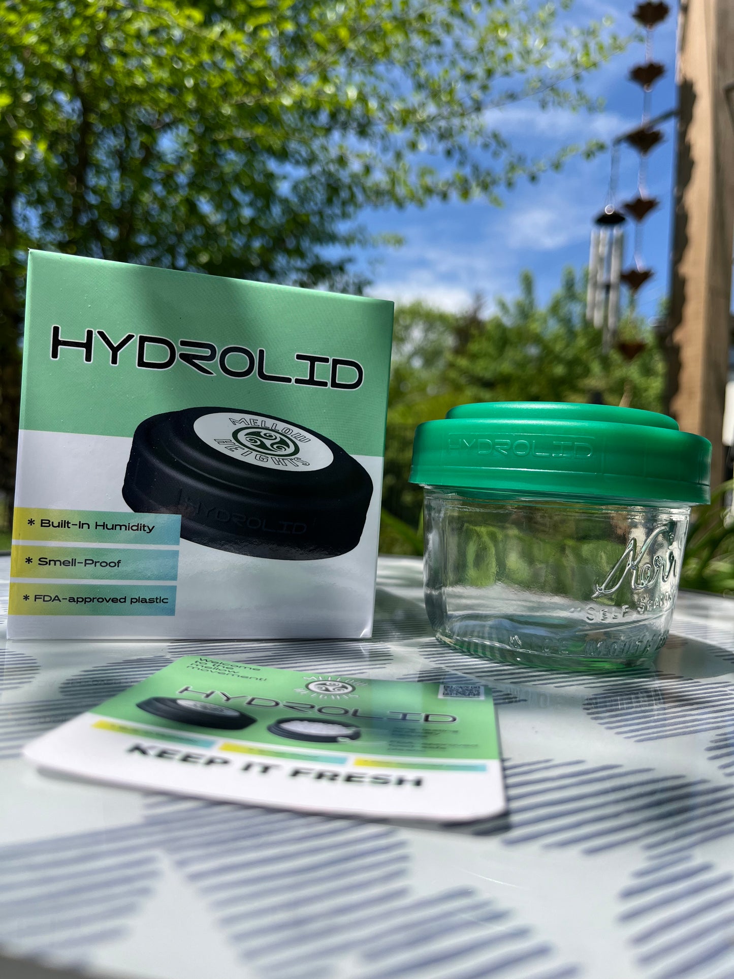 HydroLid 8oz Green